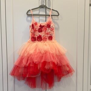 Tutu Du Monde Floral Red and Pink